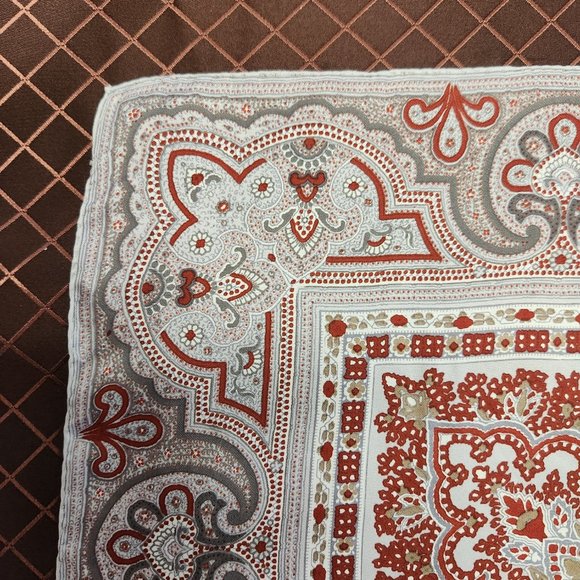 Christian Dior Silk Scarf Hand Made in Italy 18" - Picture 6 of 6